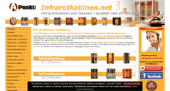 Desktop Screenshot of infrarotkabinen.net